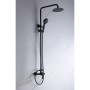 Système de douche extensible chromé de Cozy.