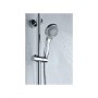 Système de douche extensible chromé de Cozy.