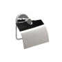 Porte-rouleau Martins avec couvercle et en acier inoxydable.