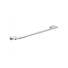 Grand porte-serviettes plat. Fabriqué en aluminium. Fixé avec des vis ou avec la colle et le kit de fixation.