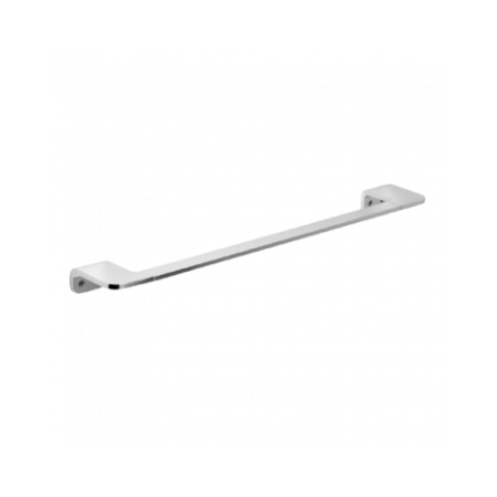 Grand porte-serviettes plat. Fabriqué en aluminium. Fixé avec des vis ou avec la colle et le kit de fixation.