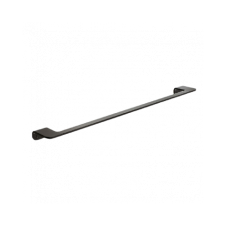 Grand porte-serviettes noir Onyx. Des traits simples parfaits pour un décor plus contemporain.