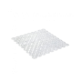 Tapis de bain antidérapant Zirket. Motif simple et couleur transparente.