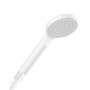 Douche Capri blanche.  Taille: Longueur : 100 mm Largeur : 55 mm Hauteur : 250 mm