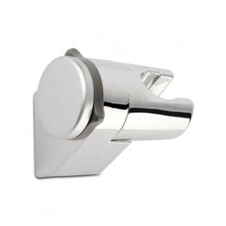 SUPPORT DE DOUCHE CHROMÉ  Support de douche multiposition chromé. Nécessite un perçage.