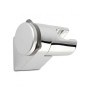 SUPPORT DE DOUCHE CHROMÉ  Support de douche multiposition chromé. Nécessite un perçage.