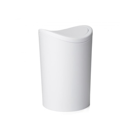 SEAU DE SALLE DE BAIN EN PLASTIQUE BLANC 6 LT TATAY