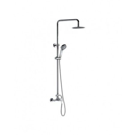 Système de douche extensible chromé de Cozy.
