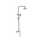 Système de douche extensible chromé de Cozy.