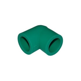 GENOU SIMPLE PPR 25 MM FEMELLE - FEMELLE