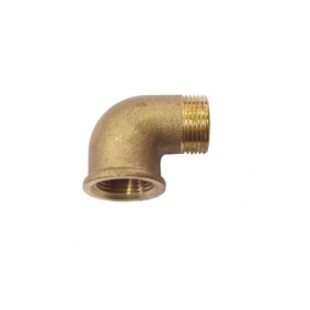 GENOU SIMPLE LAITON 3/4" MÂLE / FEMELLE