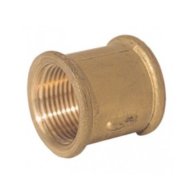 RACCORD EN LAITON 1/2" FEMELLE - FEMELLE