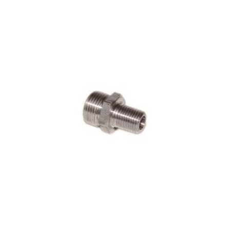 SQ. DOUBLE M/F 3/4X1/2 CHROME