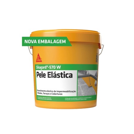 SIKAGARD-570 W PELE ELASTICA CINZA 5 KG