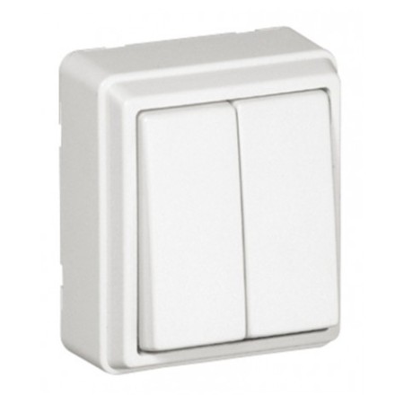 EFAPEL INTERRUPTEUR D’ÉCHELLE DOUBLE BLANC