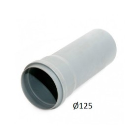 TUBE PVC 125 DIN 3 MT 4KG