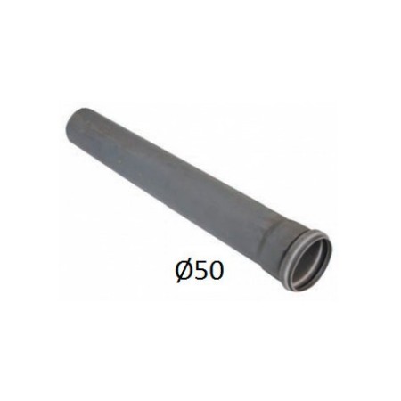 TUBE PVC 50 DIN 3 MT 4KG