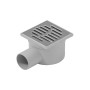 DRAIN PVC AVEC SIPHON SORTIE LATÉRALE 115X115 IX