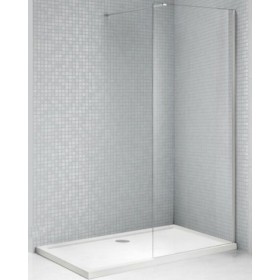 PANNEAU DE DOUCHE FIXE CHROME DOUCHE 120X195 CM FIXE 8