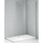 PANNEAU DE DOUCHE FIXE CHROME DOUCHE 120X195 CM FIXE 8