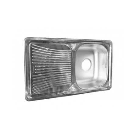BANKA INAREL ÉVIER EN ACIER INOXYDABLE 800X435 CM