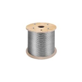 CABLE ACIER GAL. 6MM 6x7+FC