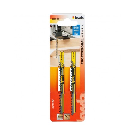 KWB BLISTER 2 LAMES TICO POUR BOIS COUPE ÉPAIS 80MM