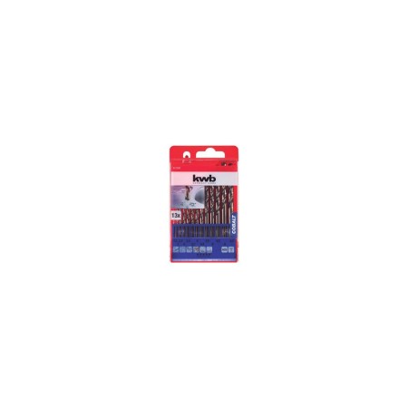 KWB JEU DE 13 FORETS ROULÉS HSS-R 2-8MM