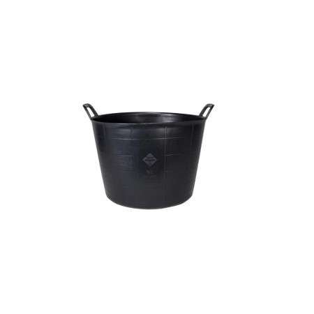SEAU EN PLASTIQUE NOIR RUBIS NO.3 (40 L.) ROBUSTE