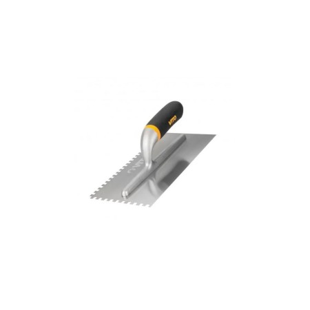 TRUELLE DENTÉE VITO EN ACIER INOXYDABLE AVEC BIMAT. 280X130MM 10MM