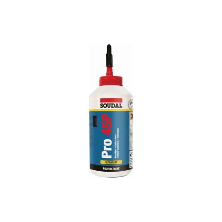 SOUDAL COLLE POLYURÉTHANE PRO 45P COLLAGE RAPIDE 750ML