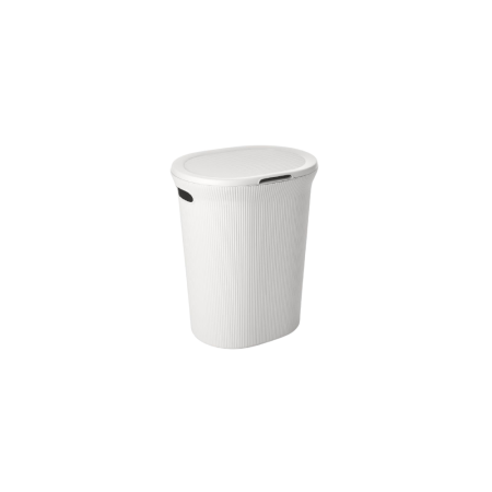 TATAY PANIER LINGE 40L BLANC Salles de bains
