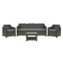 SET JARDIN RELAX ANTHRACITE 187*61CM
