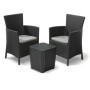 SET DE JARDIN RELAX JARDIN ANTHRACIT 85,5*59 CM