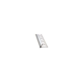 PROFIL ROUGE CANTO. ALUN. 12MM ARGENT BRILLANT.2.6MT