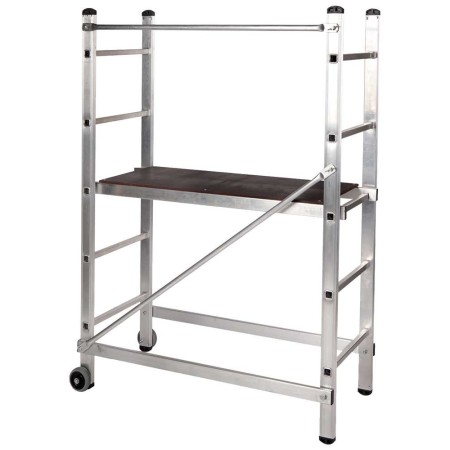 ÉCHAFAUDAGE PLIABLE - HAUTEUR DE TRAVAIL 3MT