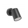 Plafonnier Eglo Reciso-E 74006, de 6 cm de diamètre, idéal pour l’intérieur. Fabriquée en noir et en acier durable