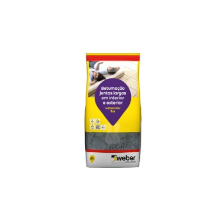 Webercolor Flex crème 5kg Weber Mortier coloré avec finition sablée pour le jointoiement des joints