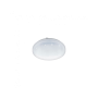 Plafonnier FRANIA-S en acier et fini avec du plastique effet cristal blanc.